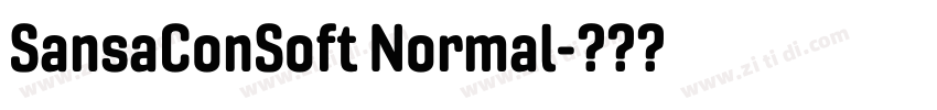 SansaConSoft Normal字体转换